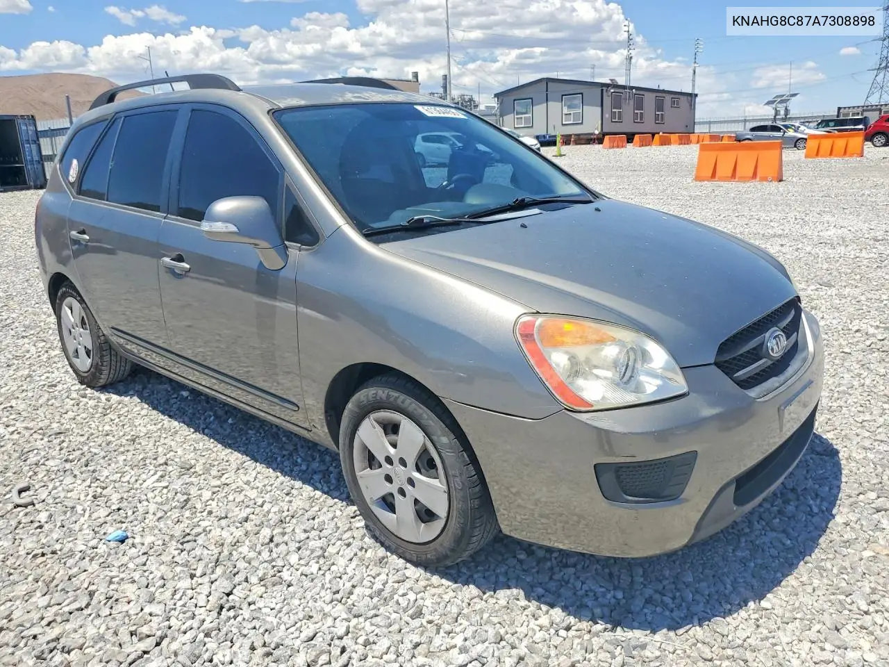 2010 Kia Rondo Lx VIN: KNAHG8C87A7308898 Lot: 61364456
