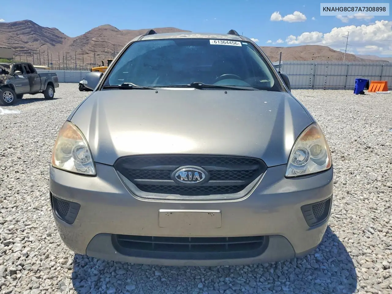 2010 Kia Rondo Lx VIN: KNAHG8C87A7308898 Lot: 61364456