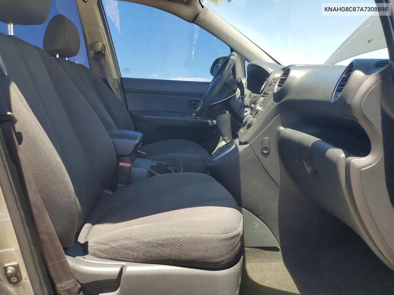 2010 Kia Rondo Lx VIN: KNAHG8C87A7308898 Lot: 61364456
