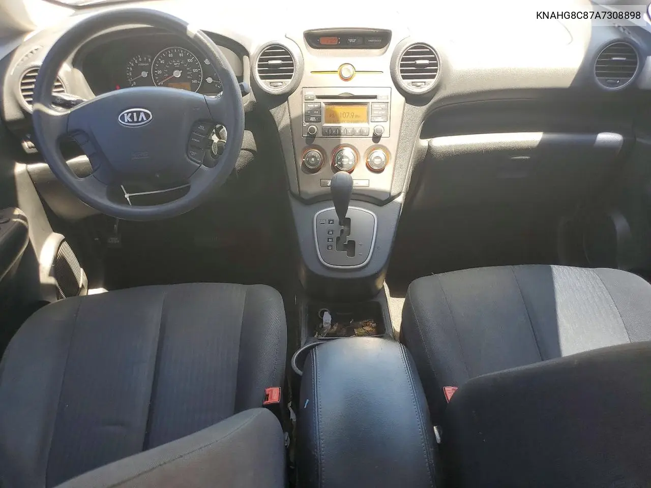 2010 Kia Rondo Lx VIN: KNAHG8C87A7308898 Lot: 61364456