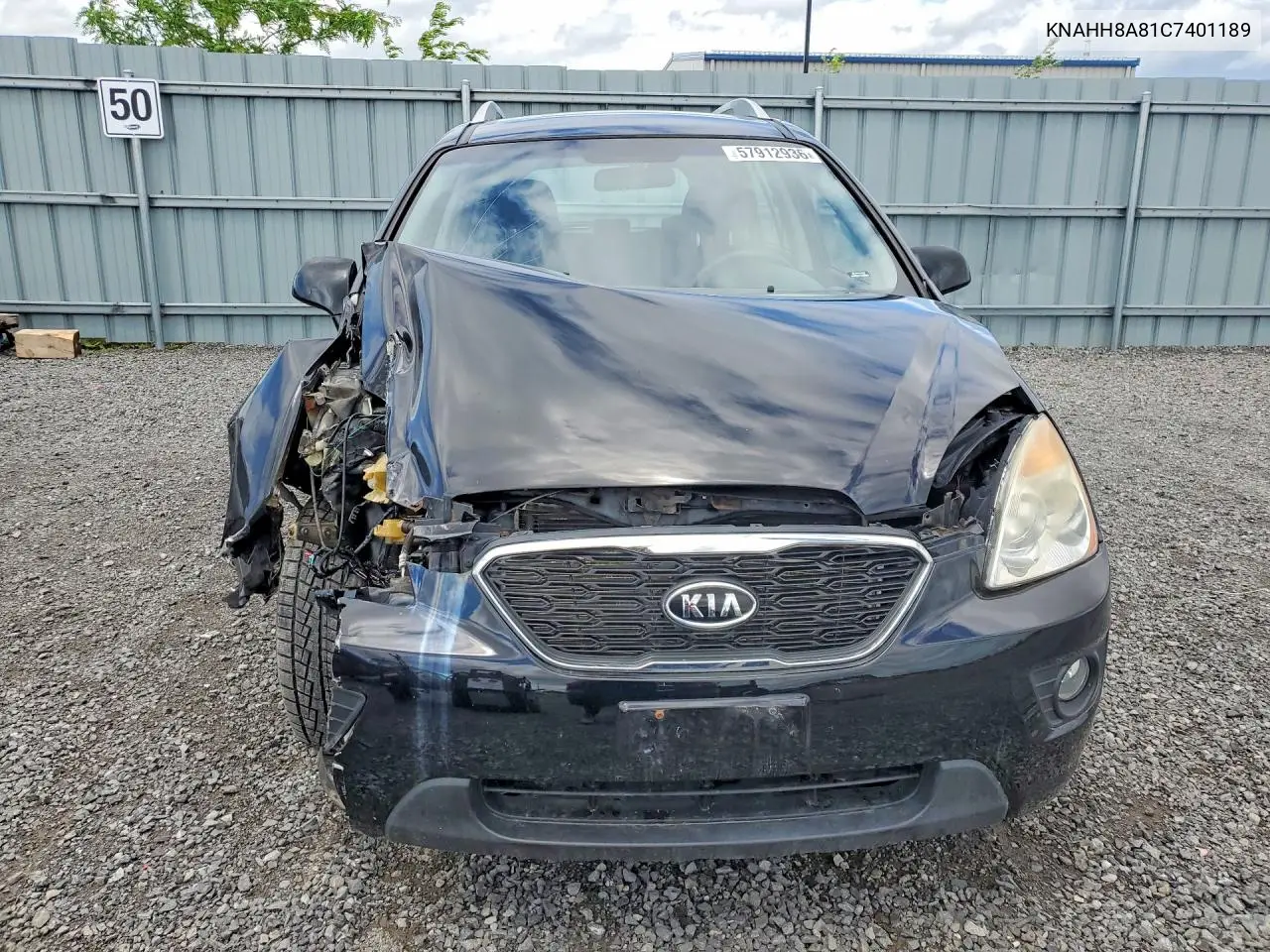 2012 Kia Rondo VIN: KNAHH8A81C7401189 Lot: 57912936