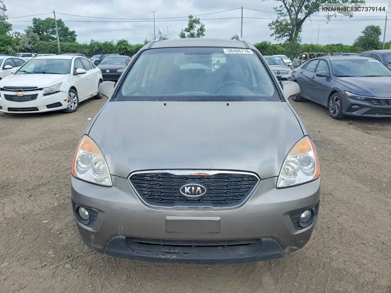 2012 Kia Rondo VIN: KNAHH8C83C7379144 Lot: 58466716