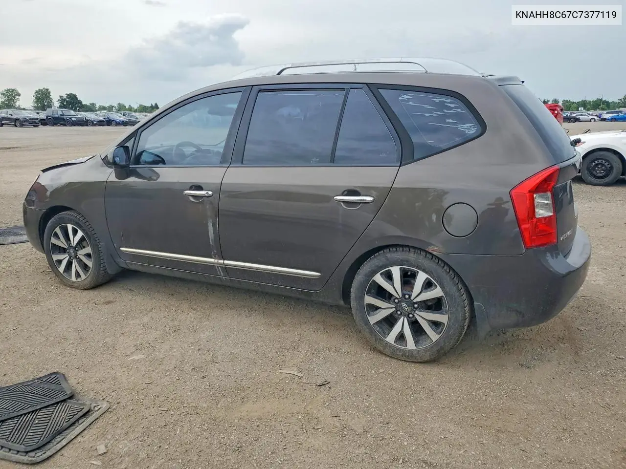 2012 Kia Rondo VIN: KNAHH8C67C7377119 Lot: 59973446