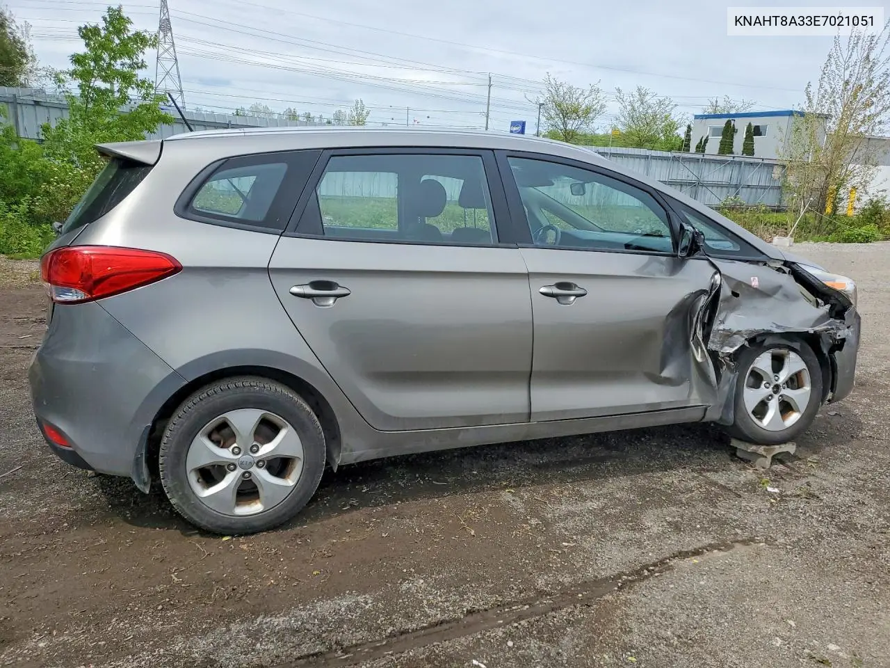 2014 Kia Rondo VIN: KNAHT8A33E7021051 Lot: 53935596