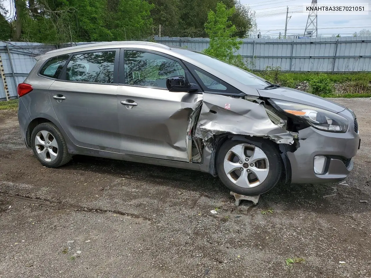 2014 Kia Rondo VIN: KNAHT8A33E7021051 Lot: 53935596