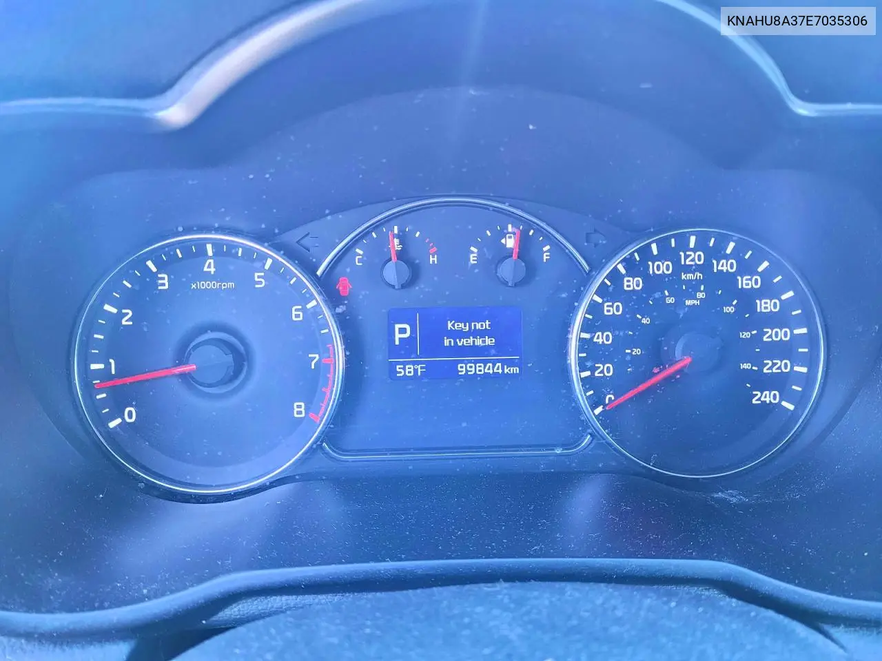 2014 Kia Rondo VIN: KNAHU8A37E7035306 Lot: 55847166