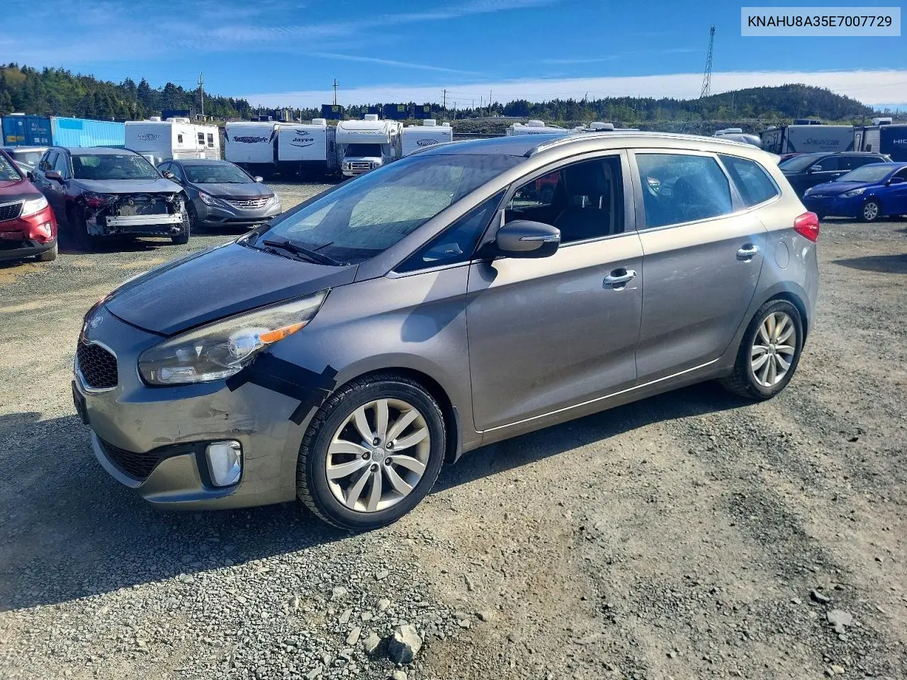 2014 Kia Rondo VIN: KNAHU8A35E7007729 Lot: 58004856