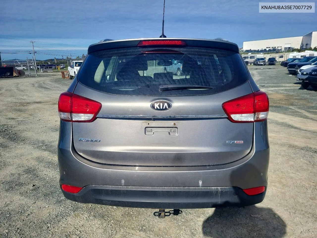 2014 Kia Rondo VIN: KNAHU8A35E7007729 Lot: 58004856
