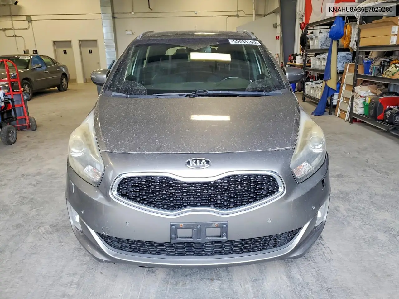 2014 Kia Rondo VIN: KNAHU8A36E7020280 Lot: 60580796