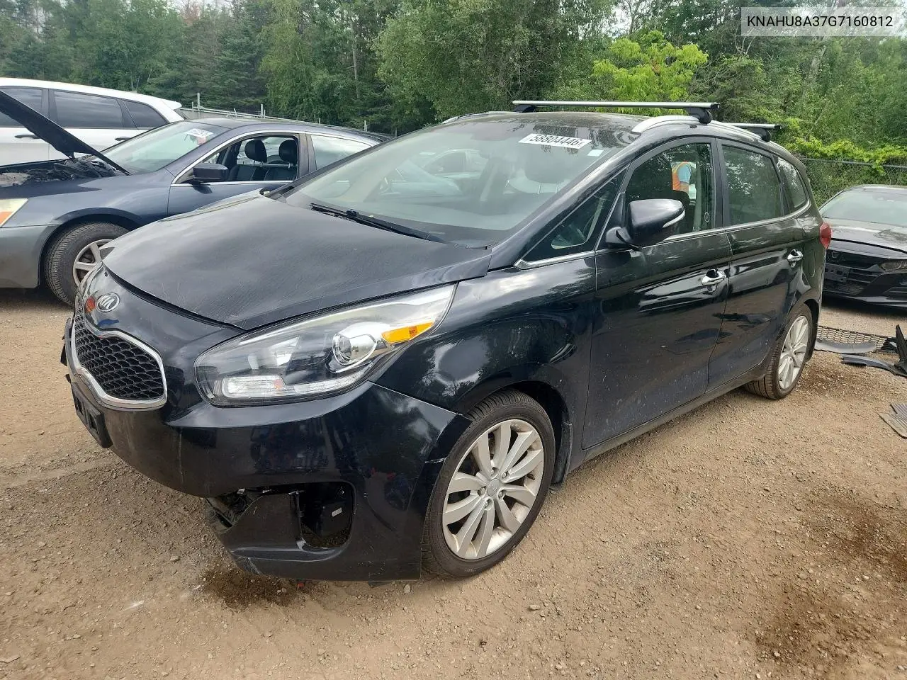 2016 Kia Rondo VIN: KNAHU8A37G7160812 Lot: 58804446