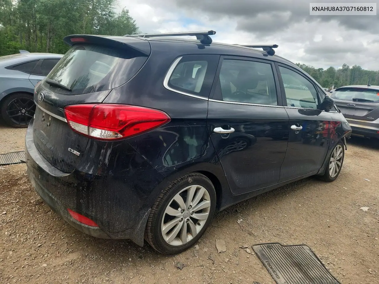 2016 Kia Rondo VIN: KNAHU8A37G7160812 Lot: 58804446