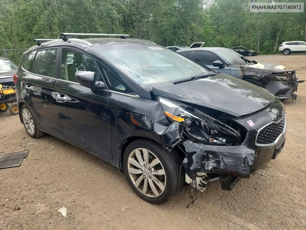 2016 Kia Rondo VIN: KNAHU8A37G7160812 Lot: 58804446
