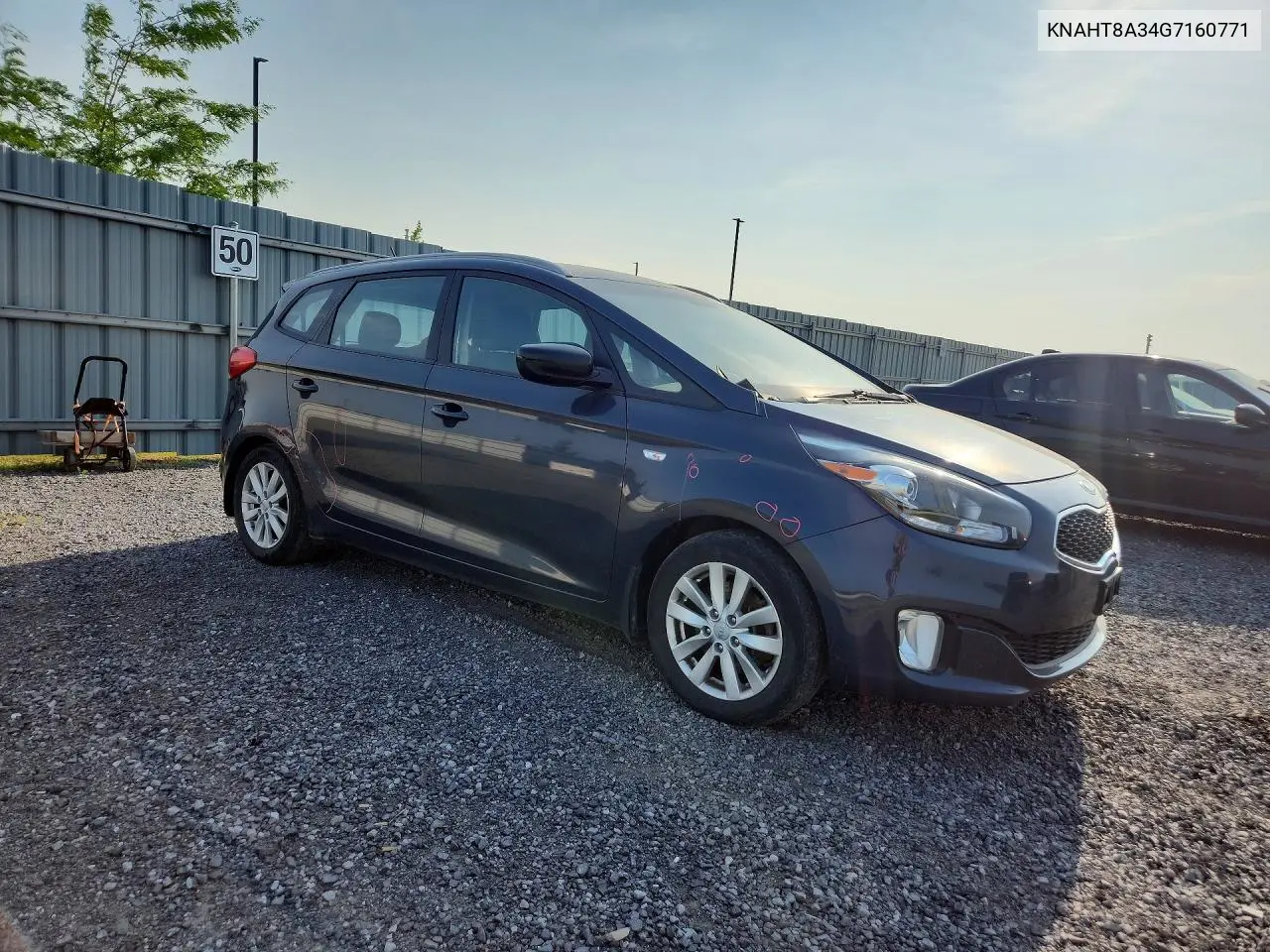 2016 Kia Rondo VIN: KNAHT8A34G7160771 Lot: 60678676