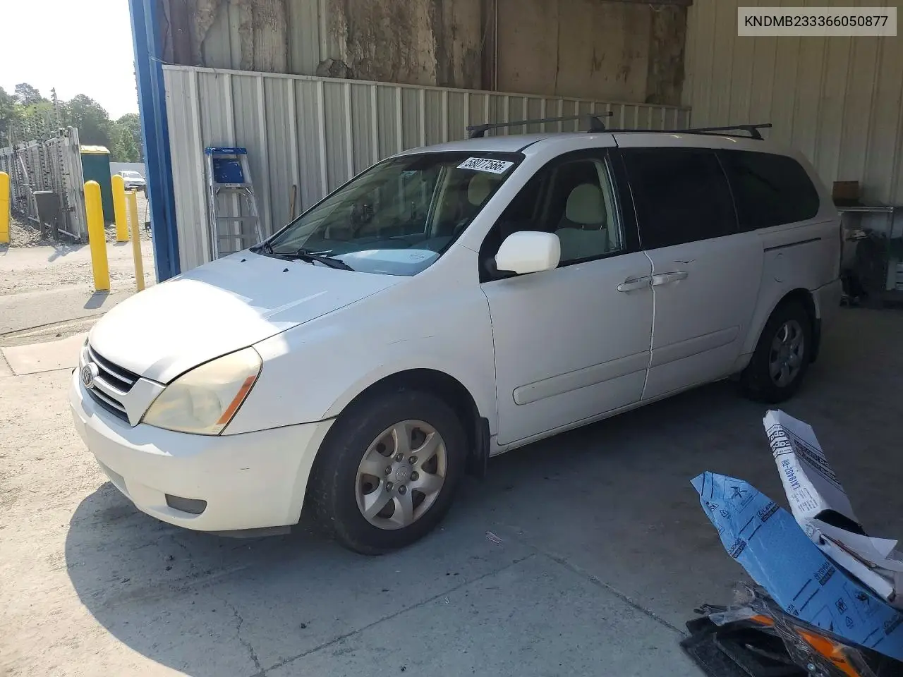2006 Kia Sedona Lx VIN: KNDMB233366050877 Lot: 58077566