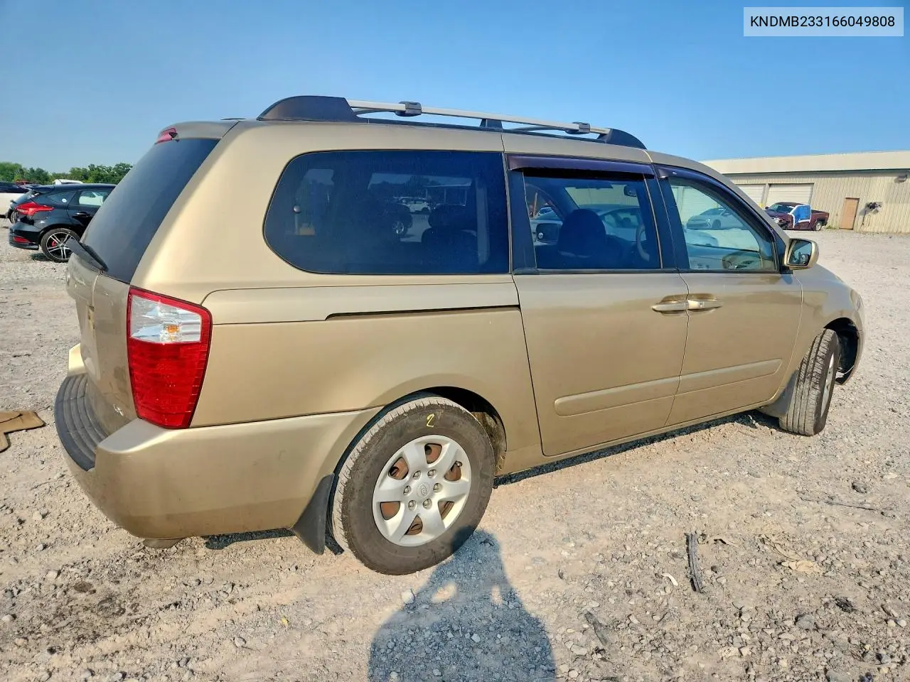 2006 Kia Sedona Lx VIN: KNDMB233166049808 Lot: 58549486