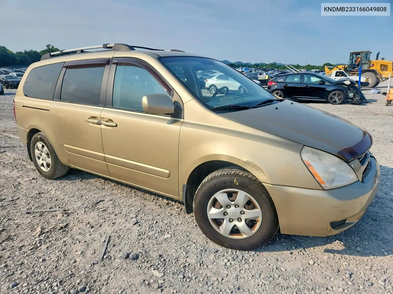 2006 Kia Sedona Lx VIN: KNDMB233166049808 Lot: 58549486