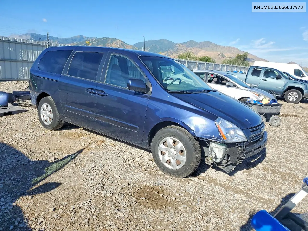 2006 Kia Sedona Lx VIN: KNDMB233066037973 Lot: 59162866