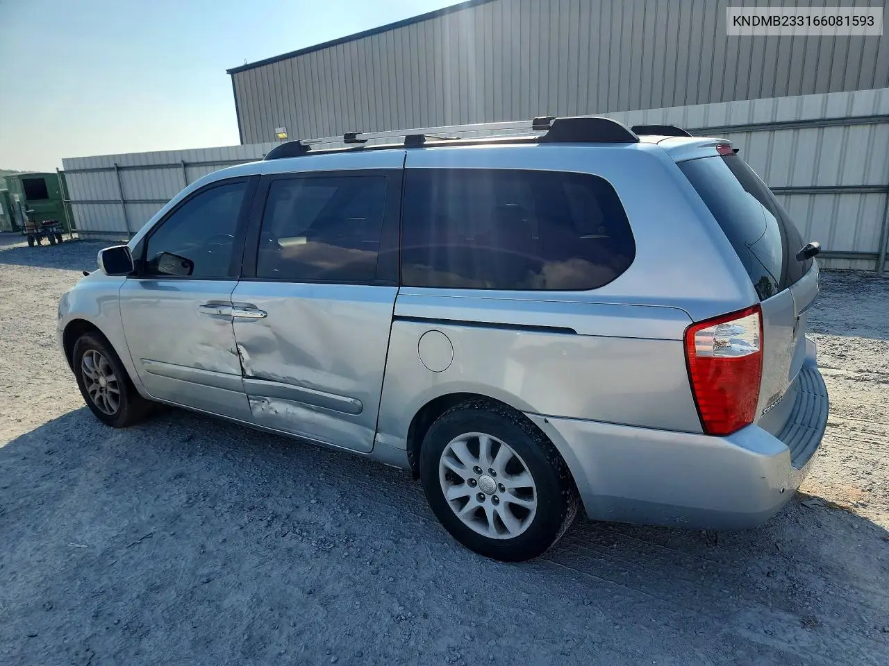 2006 Kia Sedona Lx VIN: KNDMB233166081593 Lot: 60840556