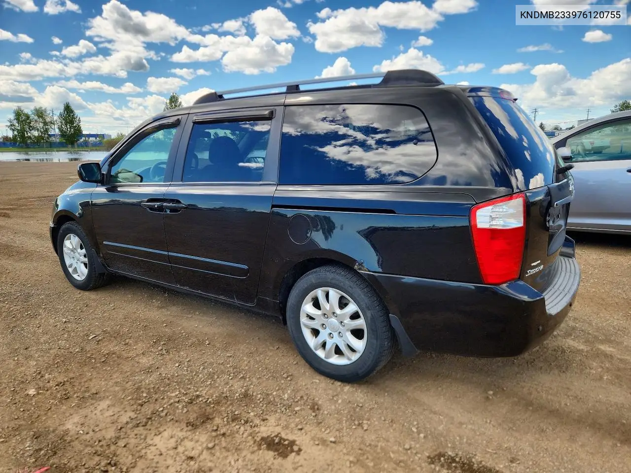 2007 Kia Sedona Base VIN: KNDMB233976120755 Lot: 59366626