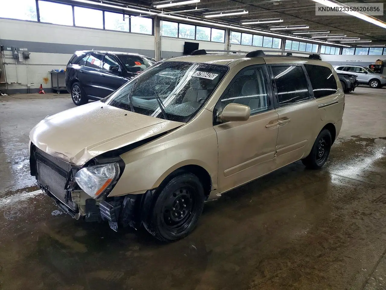 2008 Kia Sedona Lx VIN: KNDMB233586206856 Lot: 57906426