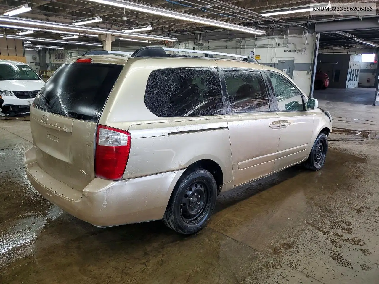 2008 Kia Sedona Lx VIN: KNDMB233586206856 Lot: 57906426
