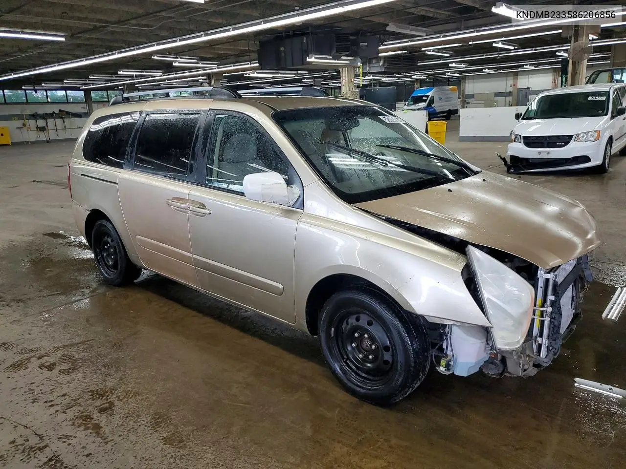 2008 Kia Sedona Lx VIN: KNDMB233586206856 Lot: 57906426