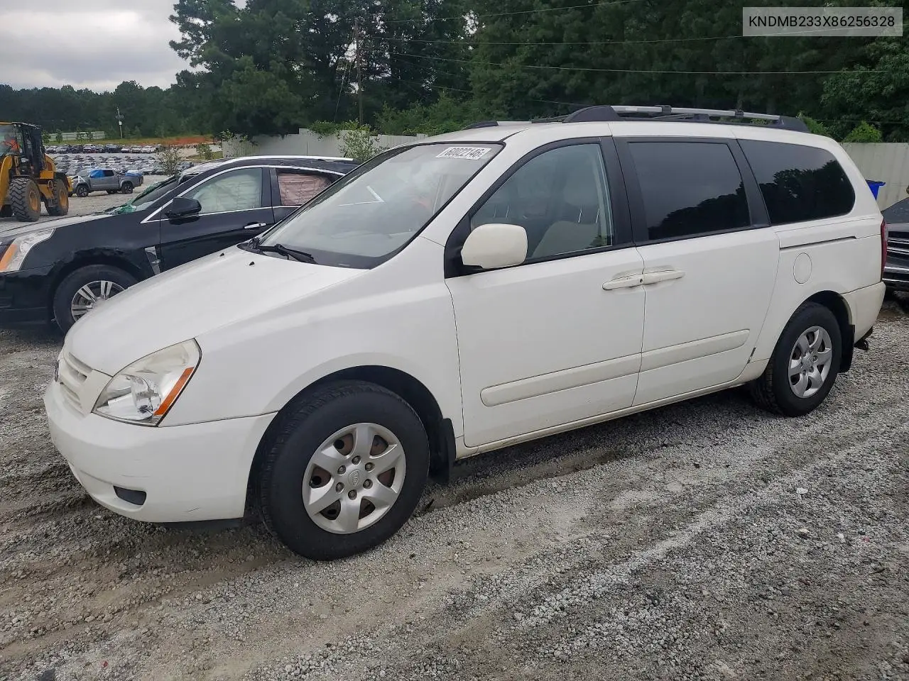 2008 Kia Sedona Ex/Lx VIN: KNDMB233X86256328 Lot: 60022146