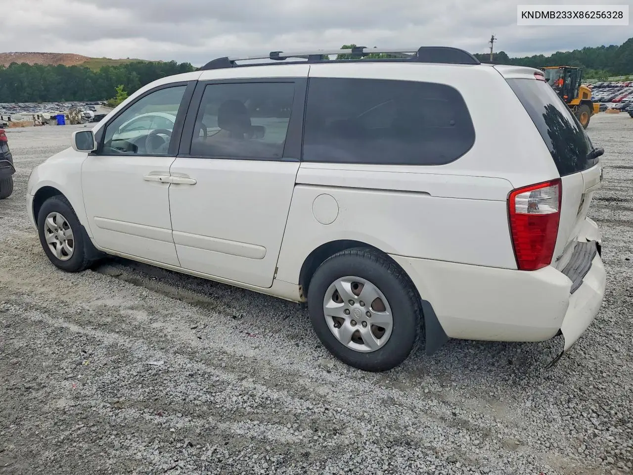 2008 Kia Sedona Ex/Lx VIN: KNDMB233X86256328 Lot: 60022146