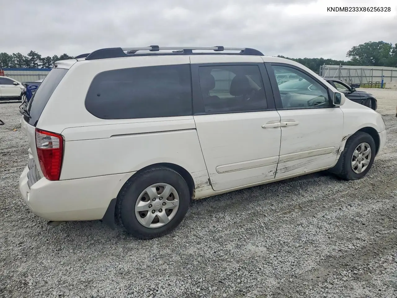 2008 Kia Sedona Ex/Lx VIN: KNDMB233X86256328 Lot: 60022146