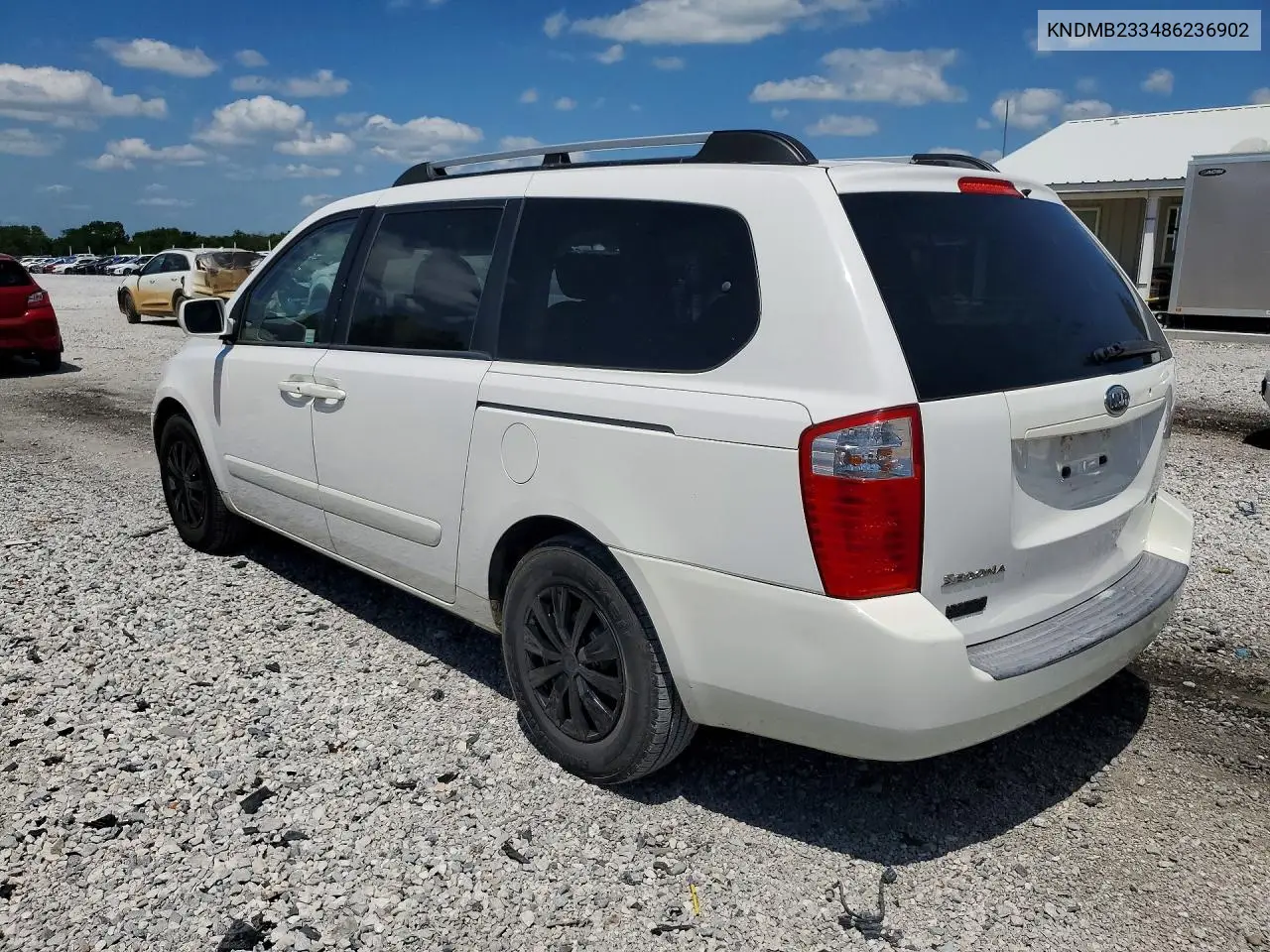 2008 Kia Sedona Lx VIN: KNDMB233486236902 Lot: 85985895