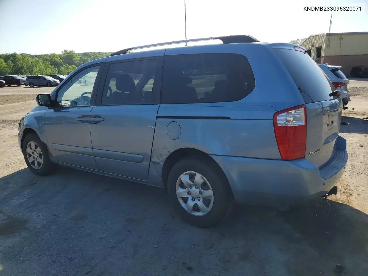 2009 Kia Sedona Lx VIN: KNDMB233096320071 Lot: 59574406
