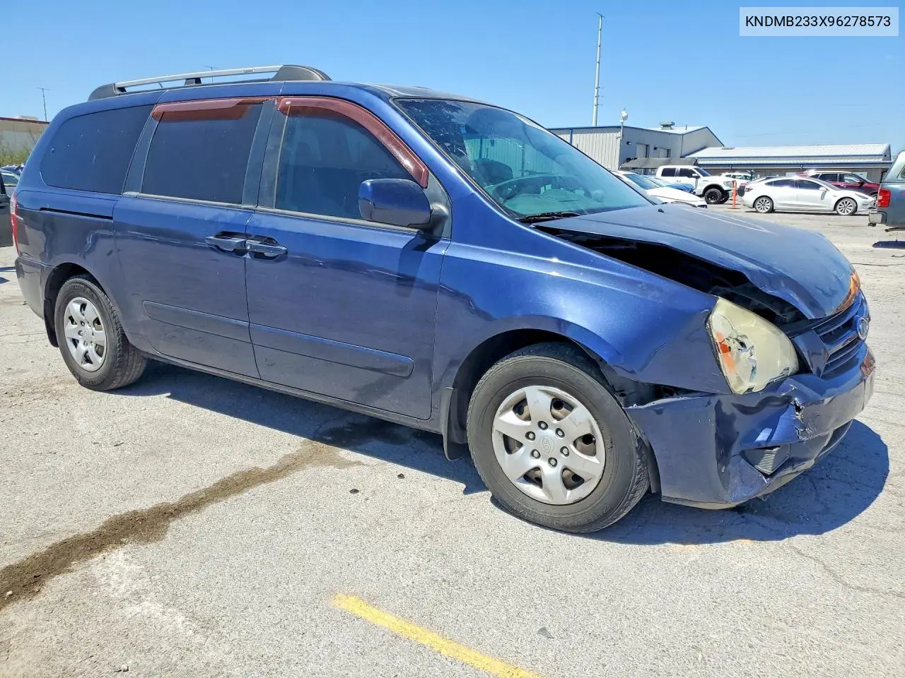 2009 Kia Sedona Lx VIN: KNDMB233X96278573 Lot: 59898586