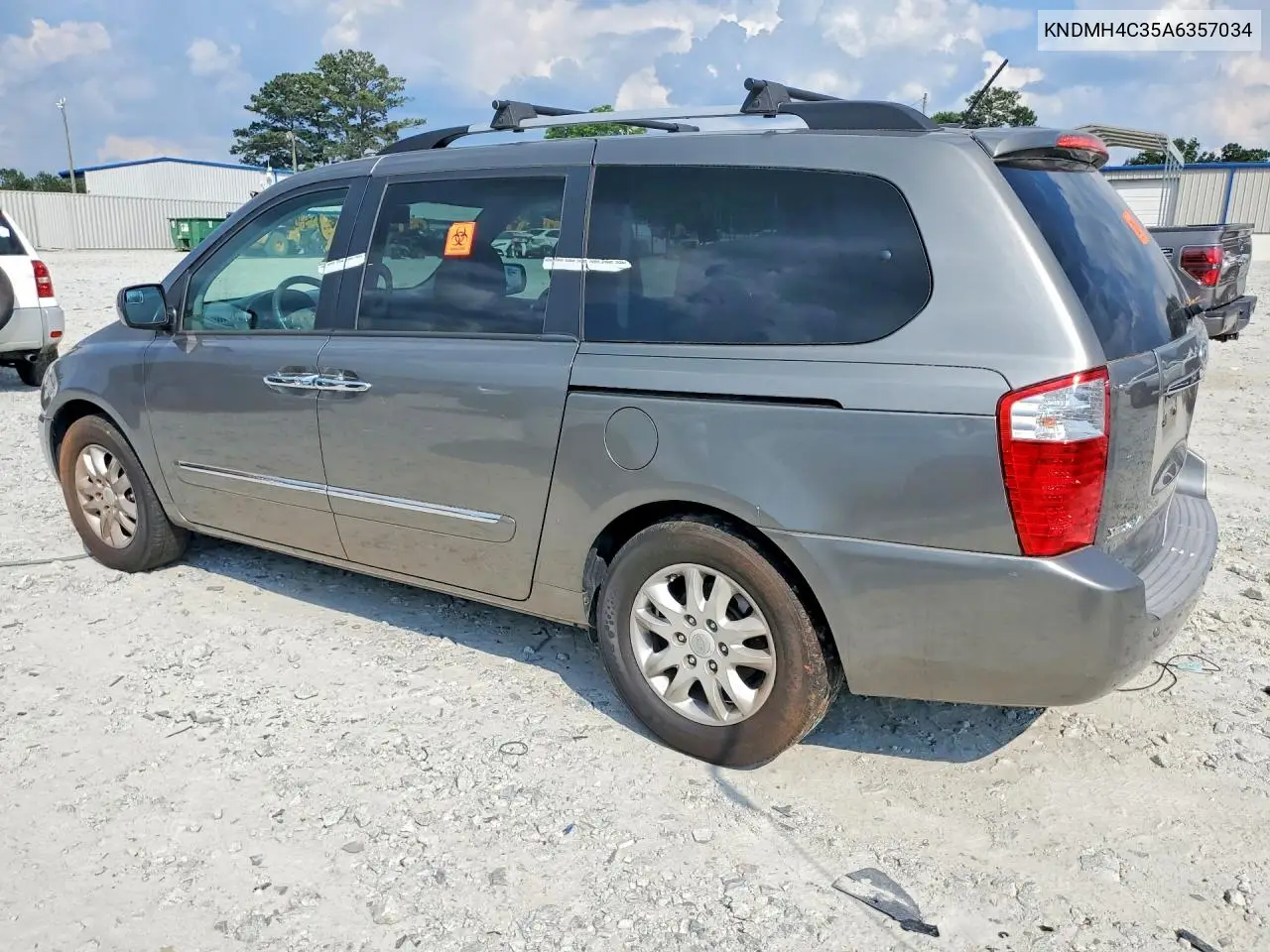 2010 Kia Sedona Ex VIN: KNDMH4C35A6357034 Lot: 56740776