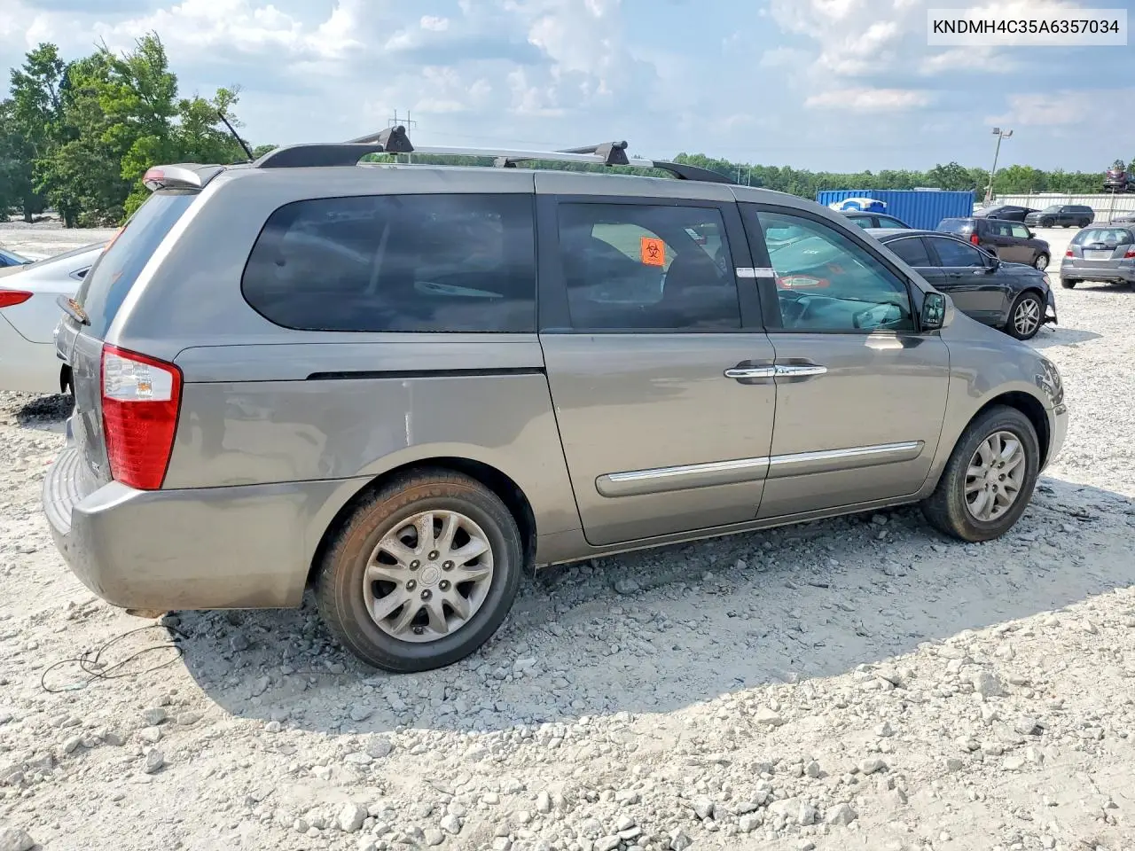 2010 Kia Sedona Ex VIN: KNDMH4C35A6357034 Lot: 56740776