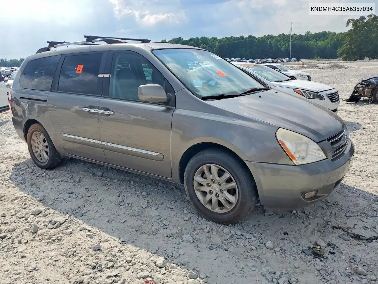 2010 Kia Sedona Ex VIN: KNDMH4C35A6357034 Lot: 56740776