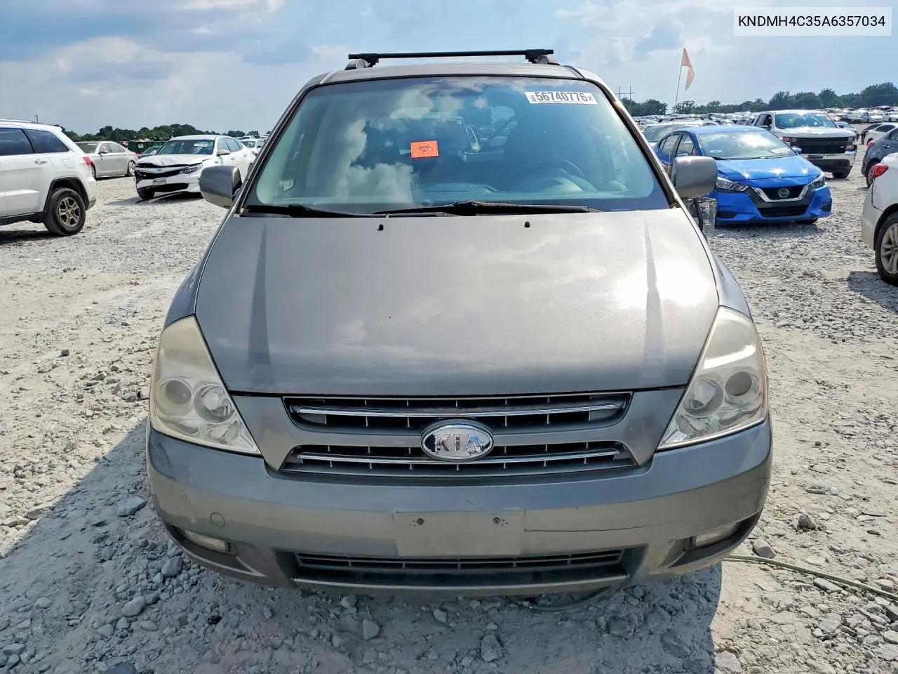 2010 Kia Sedona Ex VIN: KNDMH4C35A6357034 Lot: 56740776