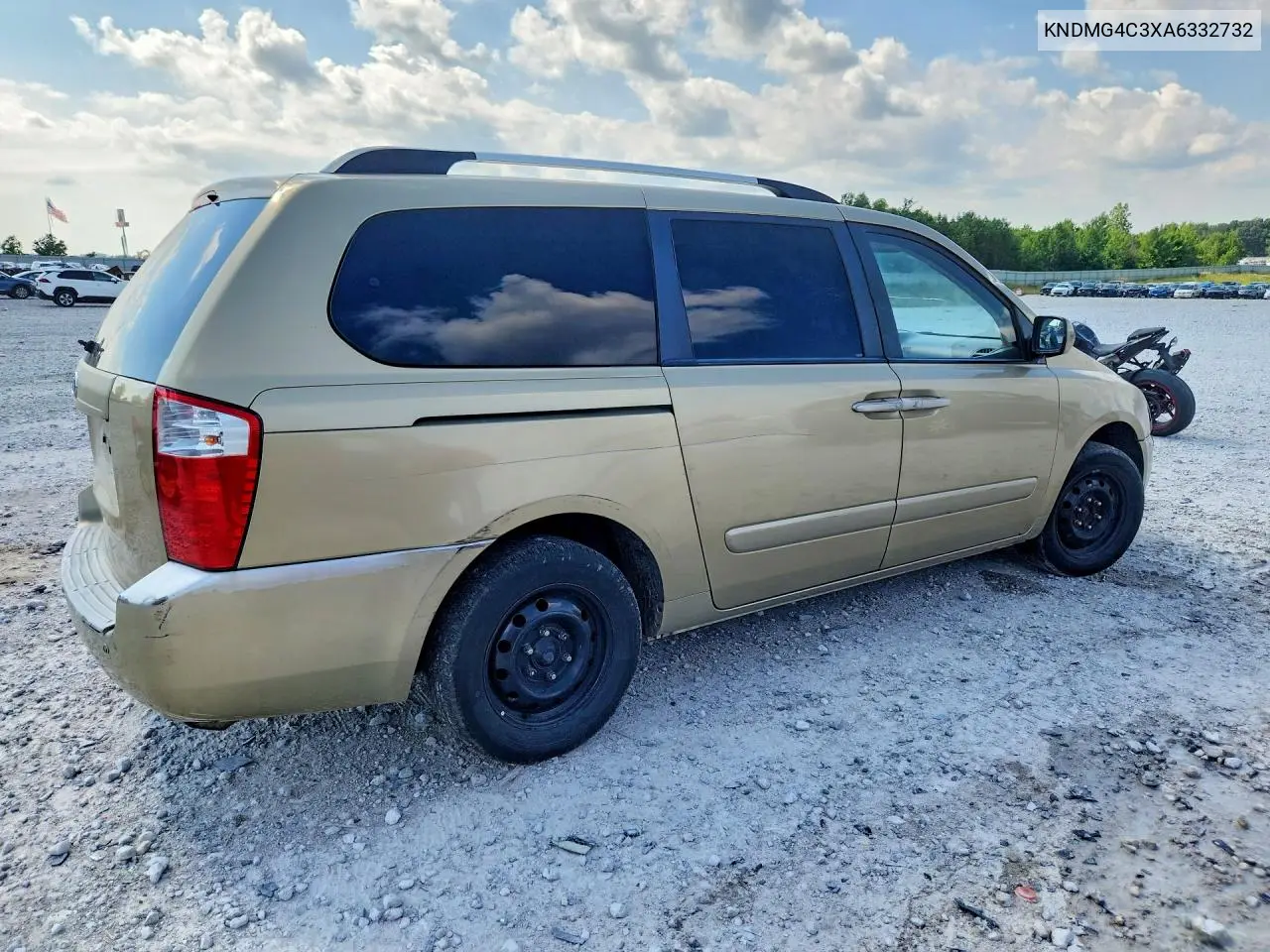 2010 Kia Sedona Lx VIN: KNDMG4C3XA6332732 Lot: 60227816