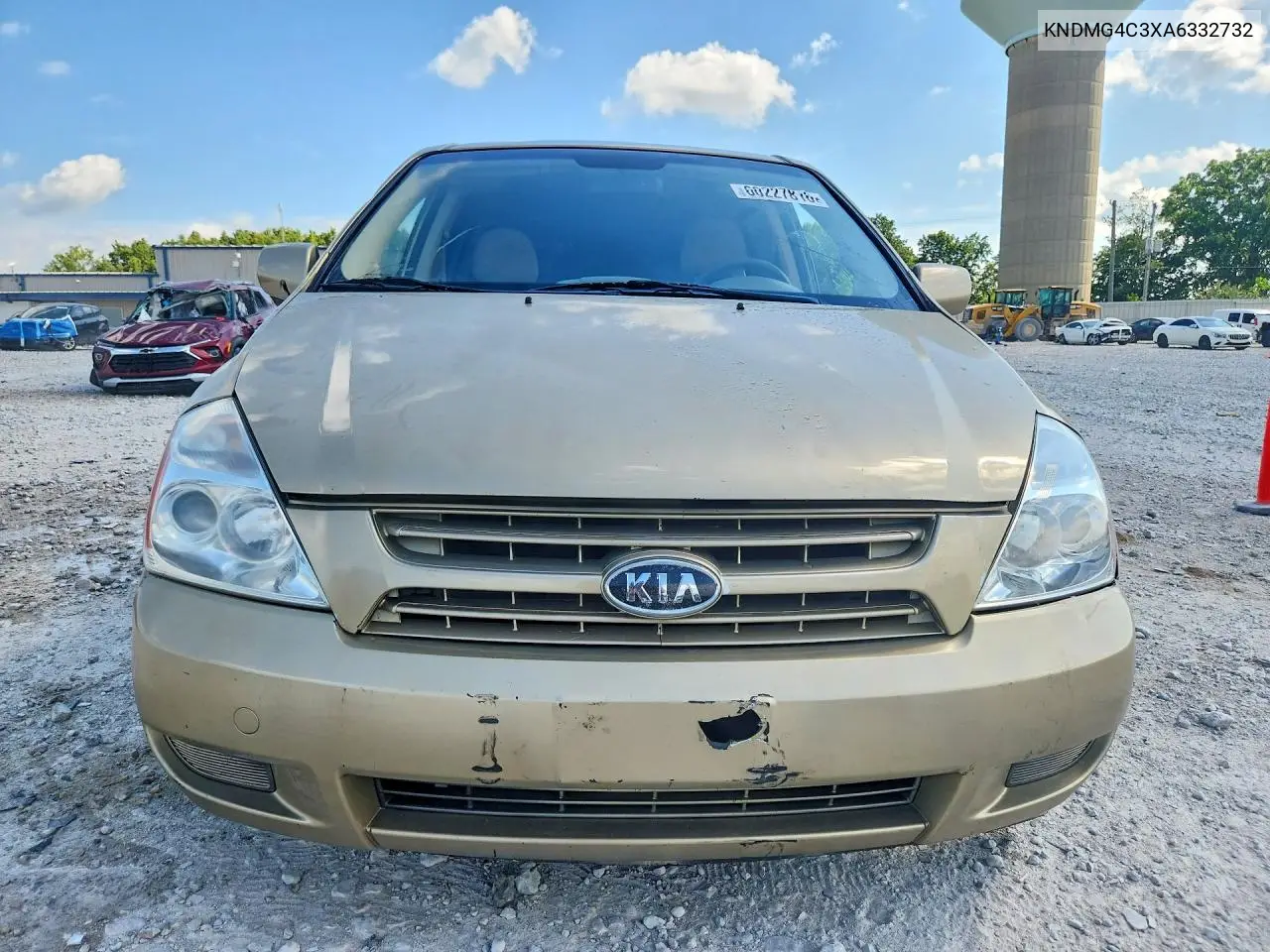 2010 Kia Sedona Lx VIN: KNDMG4C3XA6332732 Lot: 60227816