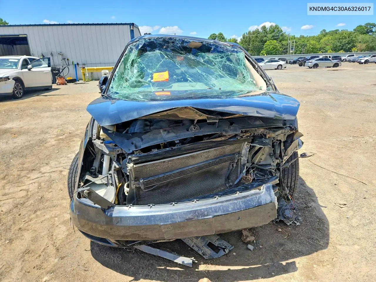 2010 Kia Sedona Lx VIN: KNDMG4C30A6326017 Lot: 60627676