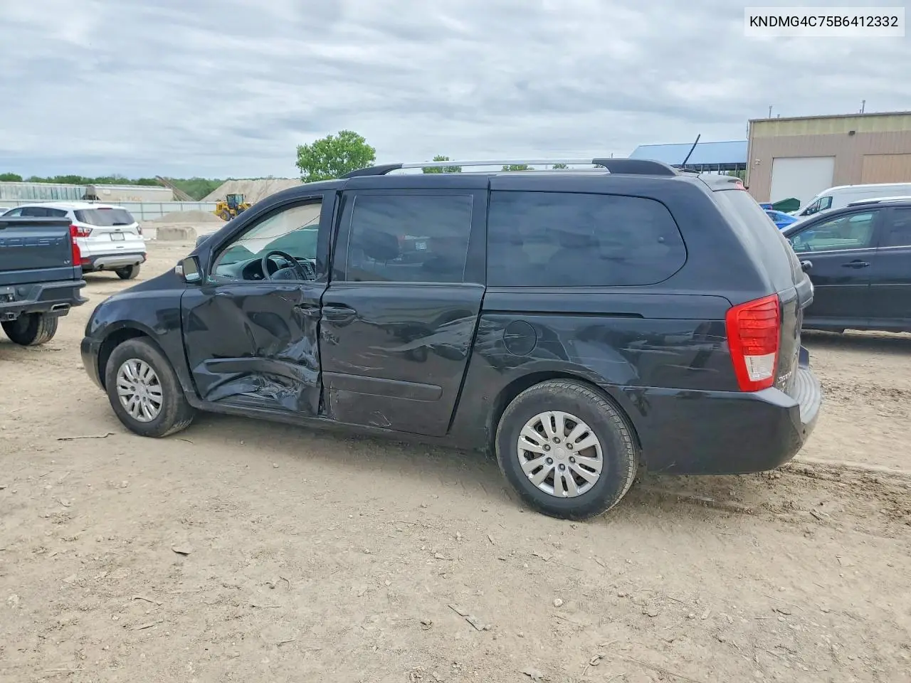 2011 Kia Sedona Lx VIN: KNDMG4C75B6412332 Lot: 54431126