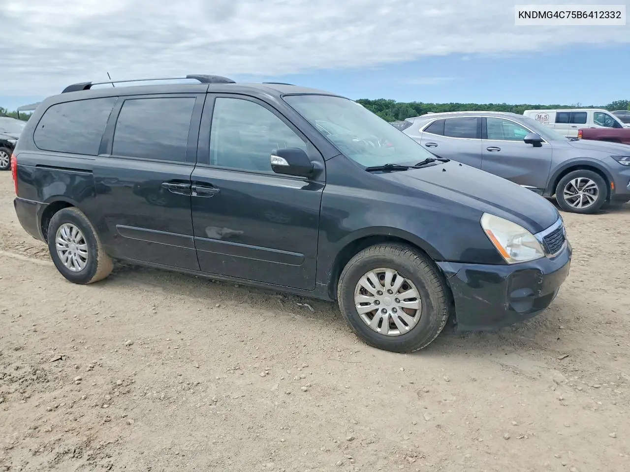2011 Kia Sedona Lx VIN: KNDMG4C75B6412332 Lot: 54431126