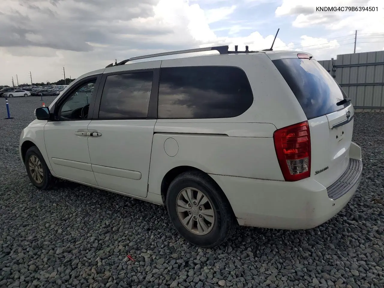 2011 Kia Sedona Lx VIN: KNDMG4C79B6394501 Lot: 59347986