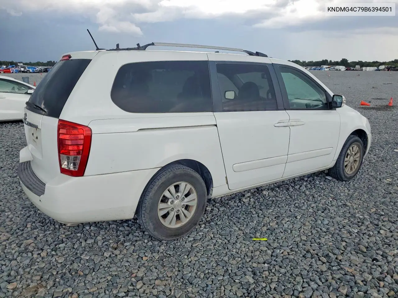 2011 Kia Sedona Lx VIN: KNDMG4C79B6394501 Lot: 59347986
