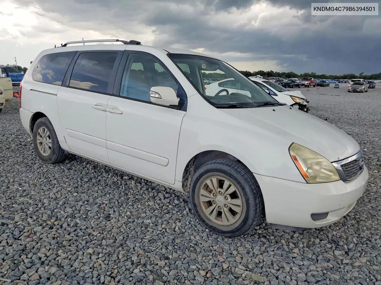 2011 Kia Sedona Lx VIN: KNDMG4C79B6394501 Lot: 59347986