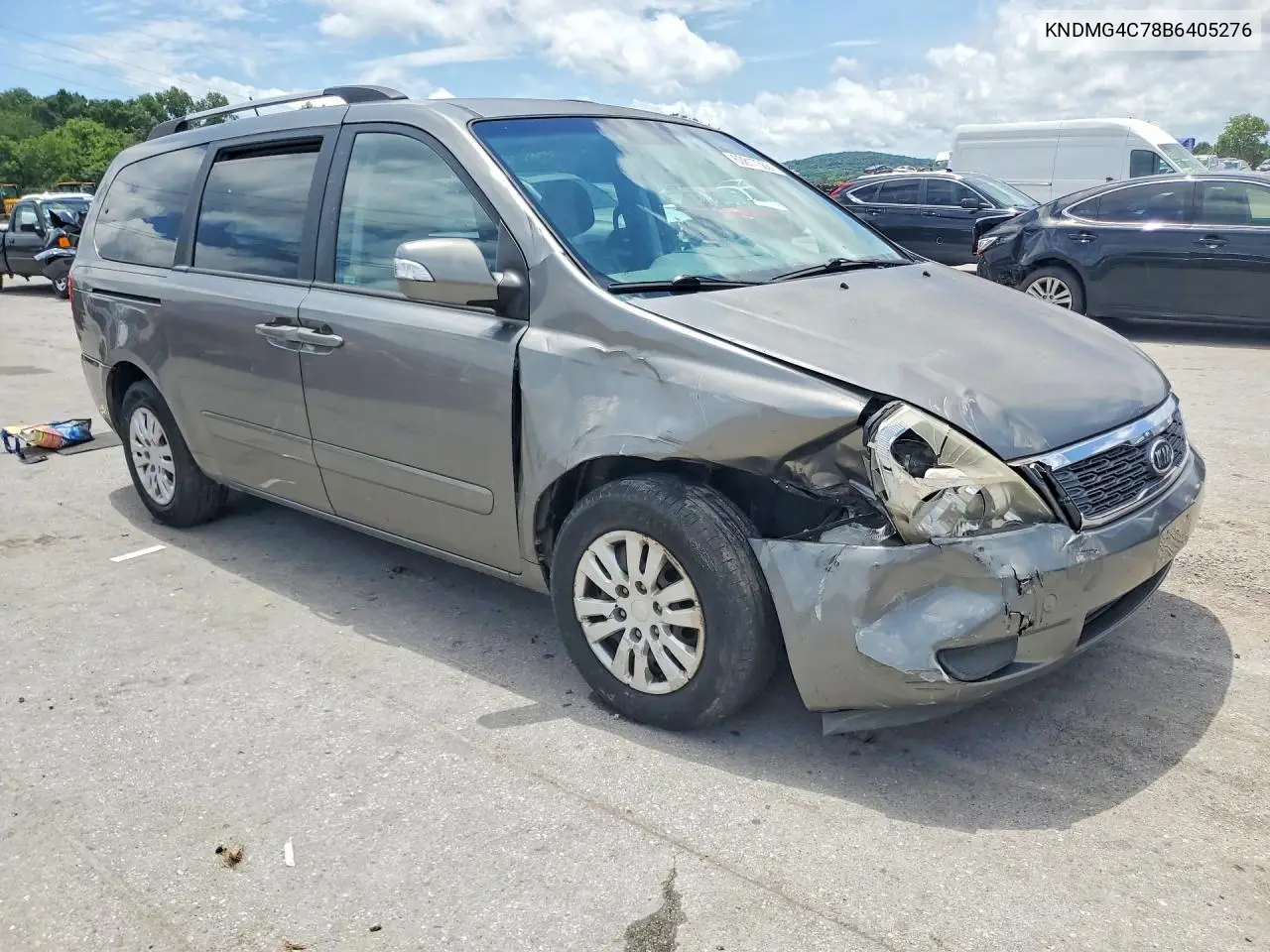 2011 Kia Sedona Lx VIN: KNDMG4C78B6405276 Lot: 60817366