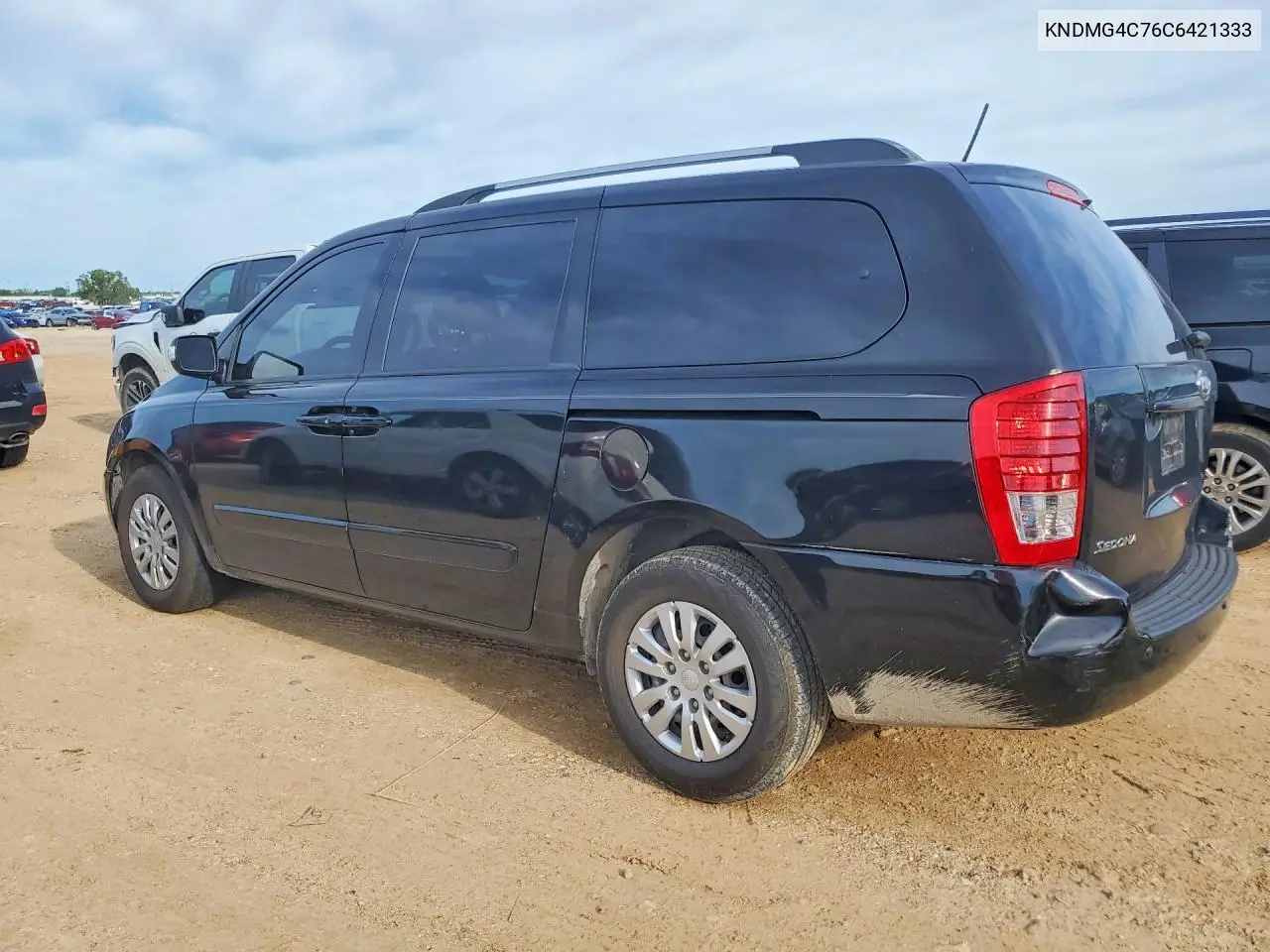 2012 Kia Sedona Lx VIN: KNDMG4C76C6421333 Lot: 55177396