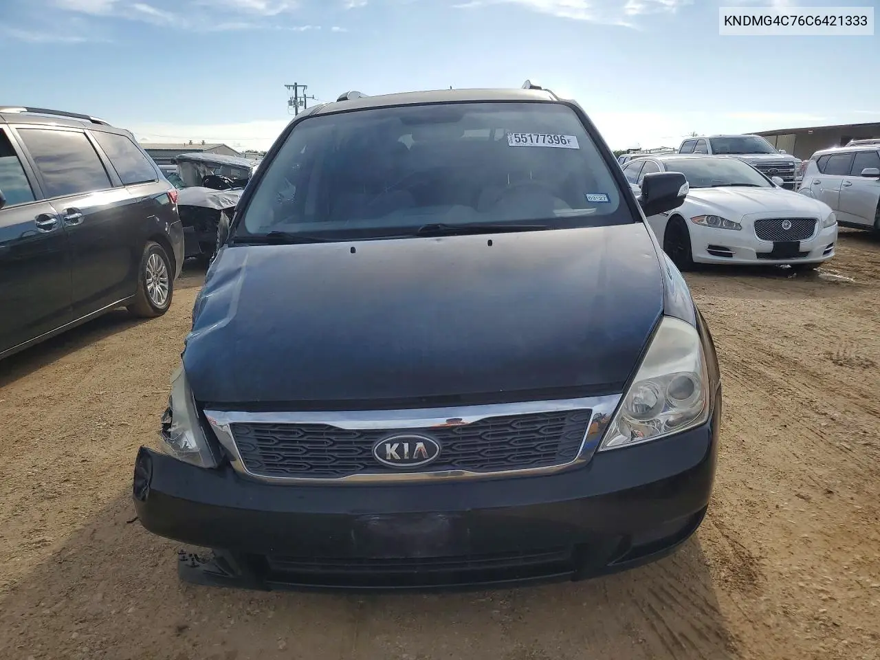 2012 Kia Sedona Lx VIN: KNDMG4C76C6421333 Lot: 55177396