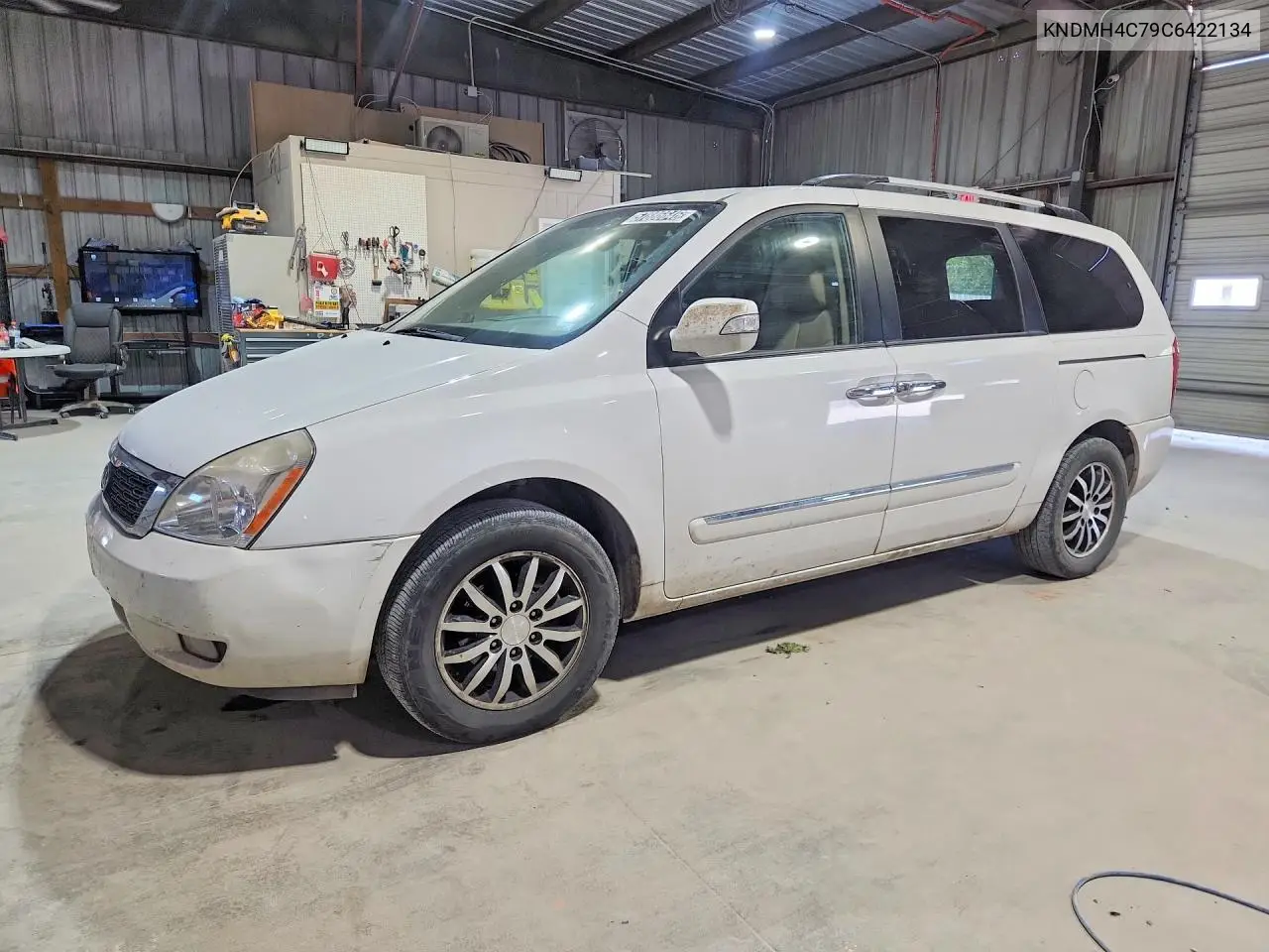2012 Kia Sedona Ex VIN: KNDMH4C79C6422134 Lot: 57886646