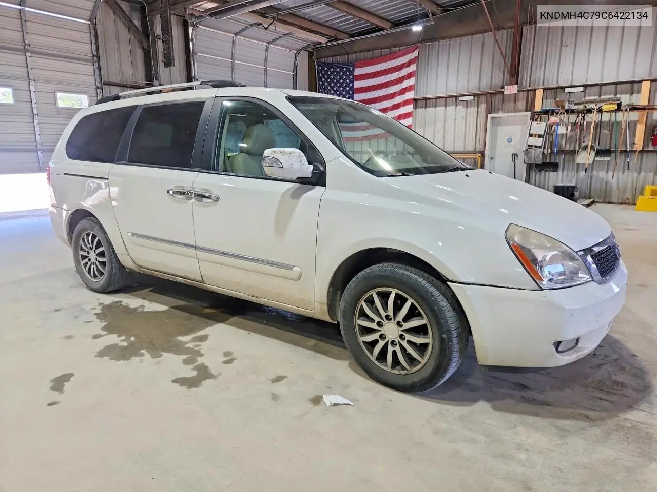 2012 Kia Sedona Ex VIN: KNDMH4C79C6422134 Lot: 57886646
