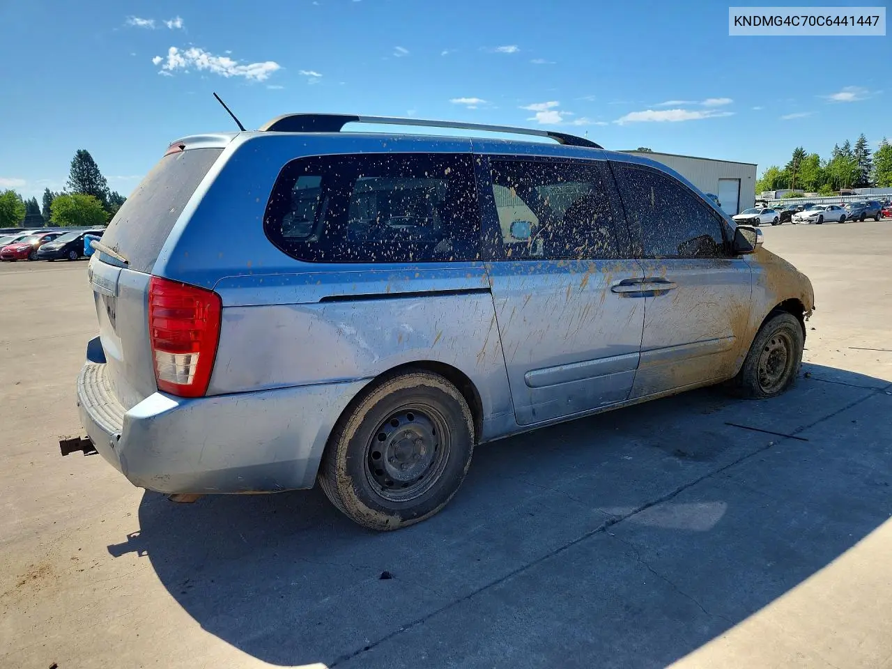 2012 Kia Sedona Lx VIN: KNDMG4C70C6441447 Lot: 57907326